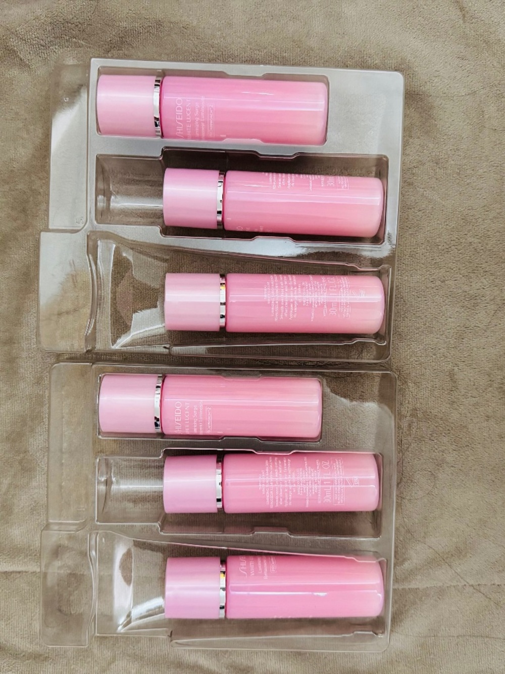 Bundle Shiseido White Lucent Luminizing Surge Emulsion 6x30ml (180ml) NWT